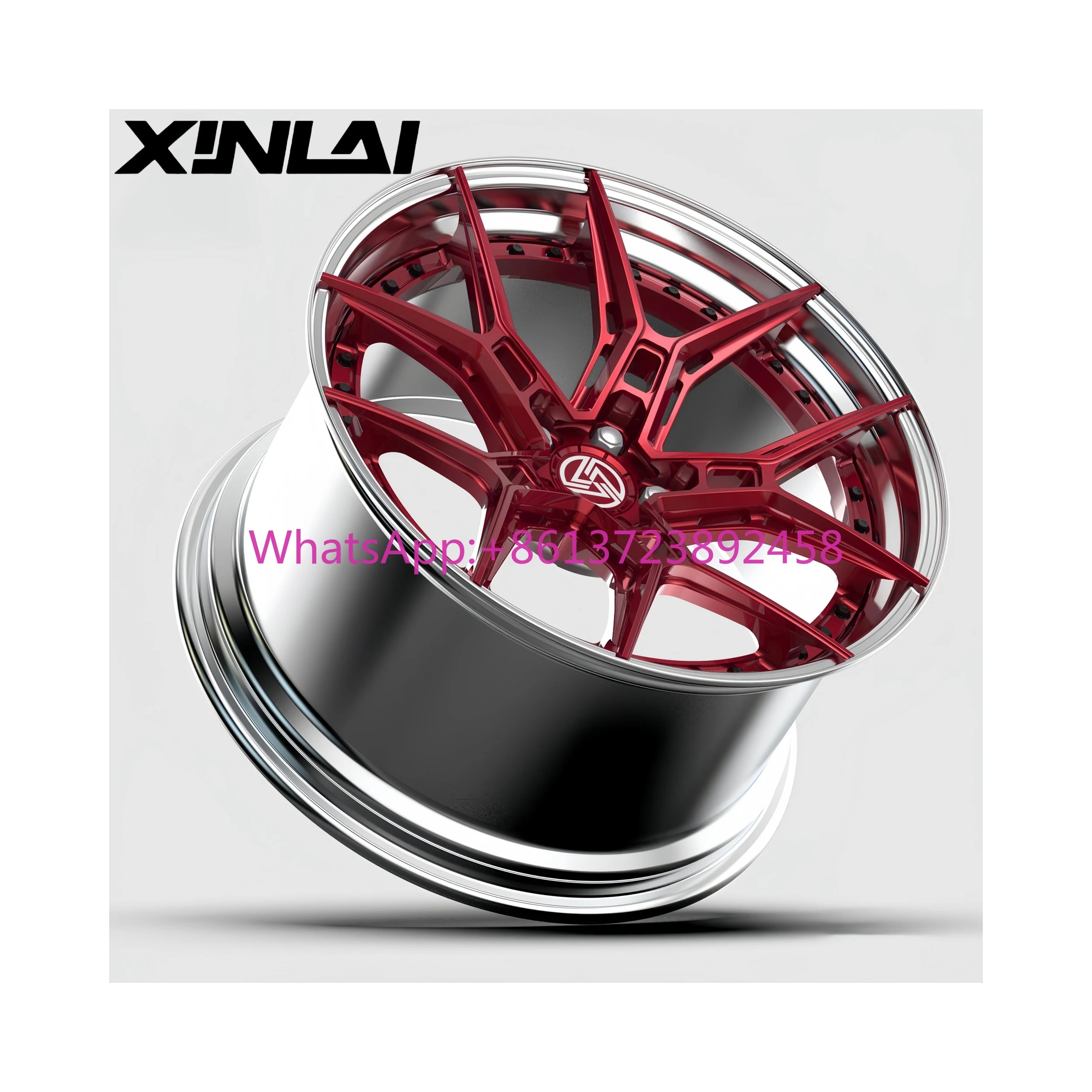 

XINLAI Hot Sale Forged Concave Custom Wheels 2 Piece 5x114.3 Wheels 17 18 19 20 21 22 Inch Passenger Car Wheels for i5 i6 M5