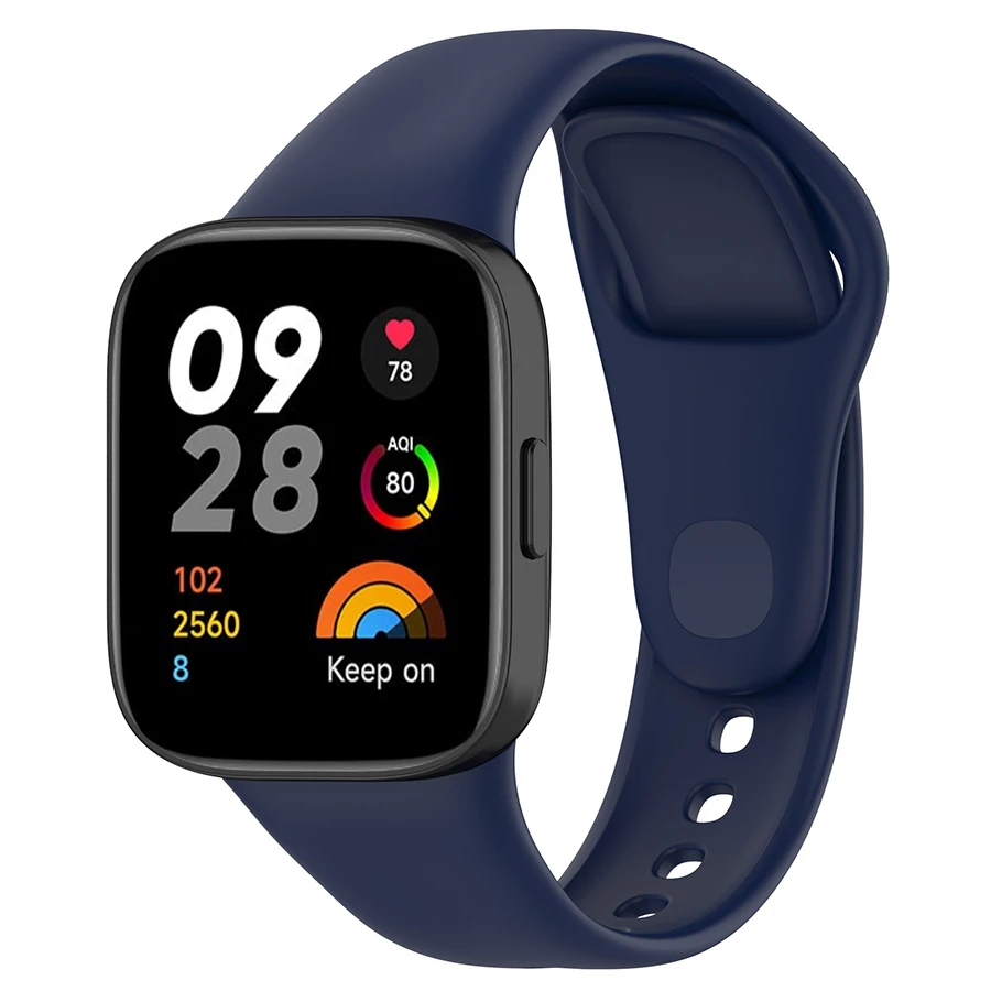 Silicone Watch Band for Redmi Watch 3 Sport Replacement Bracelet Belt Wristband Correa Strap for Xiaomi Redmi Watch 3 Accessorie