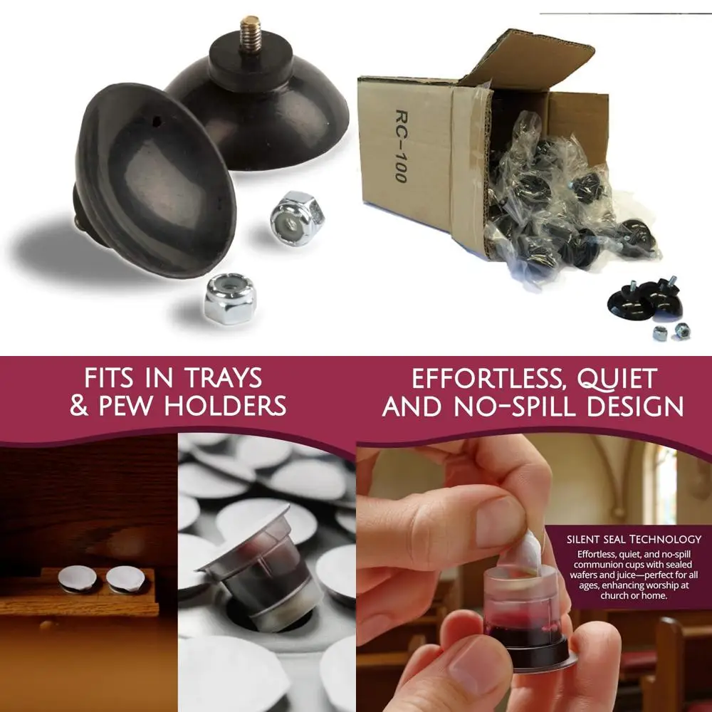 

UV Resistant Rubber Replacement Grip Cups for Outdoor Reacher Grabber - Repair Tips with Locking Mechanism