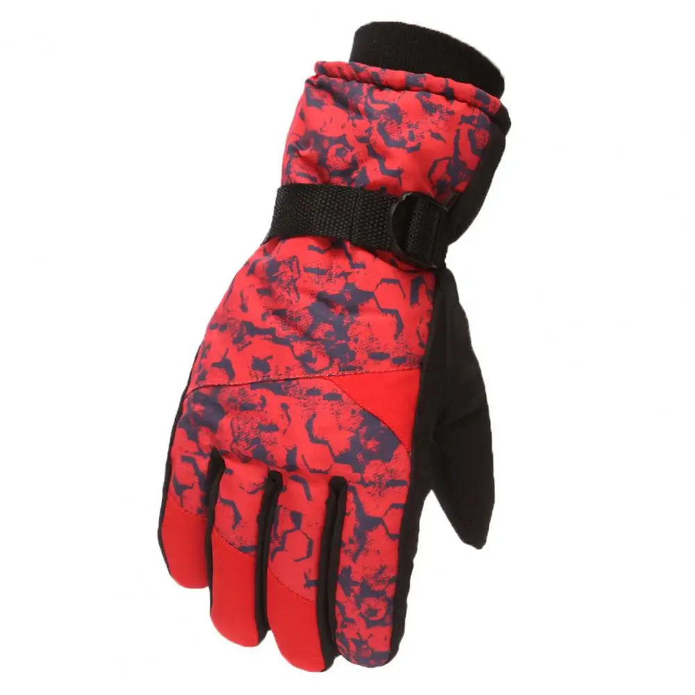 Ridding Gloves 1 Pair Helpful Thickened Breathable High Elasticity Anti-pilling Adult Mittens for Outdoor