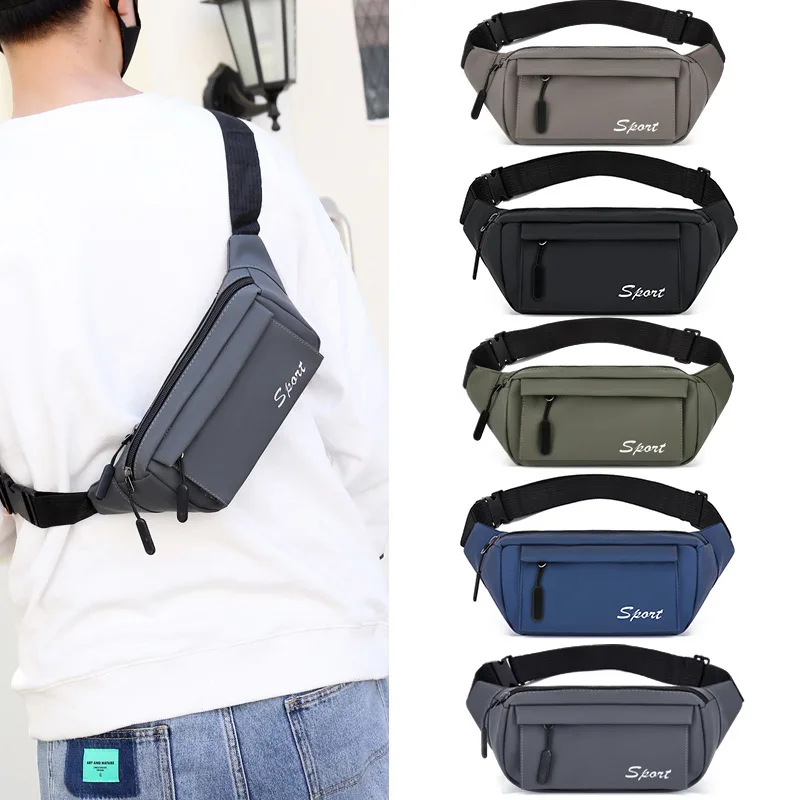 

Waist bag multifunctional men's and women's chest package outdoor waterproof mobile phone storage multi-layer wear resistance