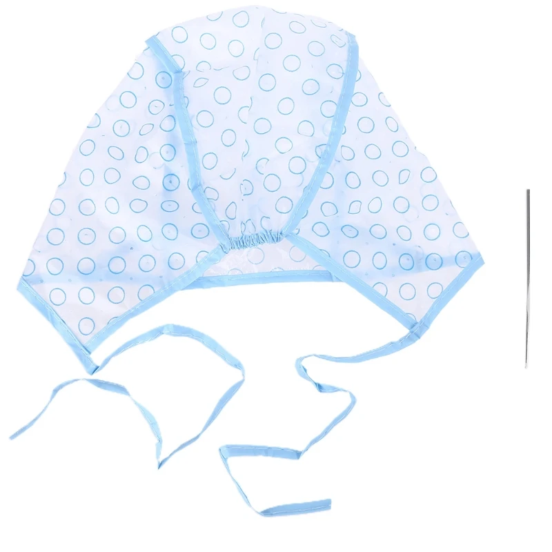 

2 шт./компл. колпак для окраски волос для волос + кисть с крючком для окрашивания, Мелирование, Опрокидывающая крышка, протектор для ухода за профессиональный салон-Парикмахерская, инструменты для укладки