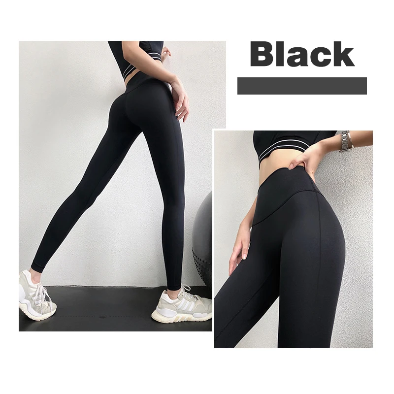 Running High Waist Yoga Pants Fitness Equipment Woman Outfits Workout Clothes For Women Gym Clothing Girl Leggings With Pockets