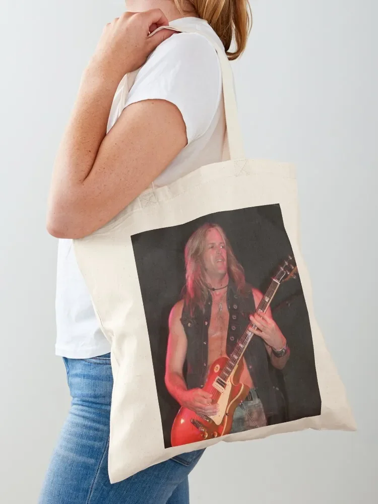 

Doug Aldrich - Whitesnake - Photograph Tote Bag woman shopping bag tote bag men's women Custom