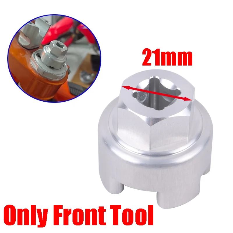For KTM EXC EXCF SX XC XCF Husqvarna TE FE GasGas EC EX Motorcycle Accessories Front Fork Compression Valve Removal Tool Socket