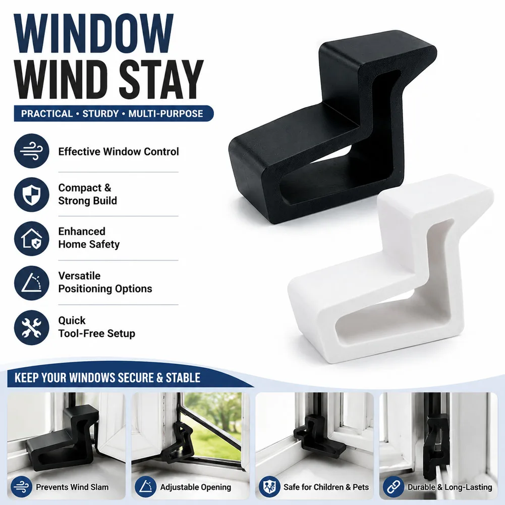 Heavy Duty Door Stopper Anti Collision Limiter Indoor Anti Slip Balcony Window Wedge Home Office Home Improvement Door Holder