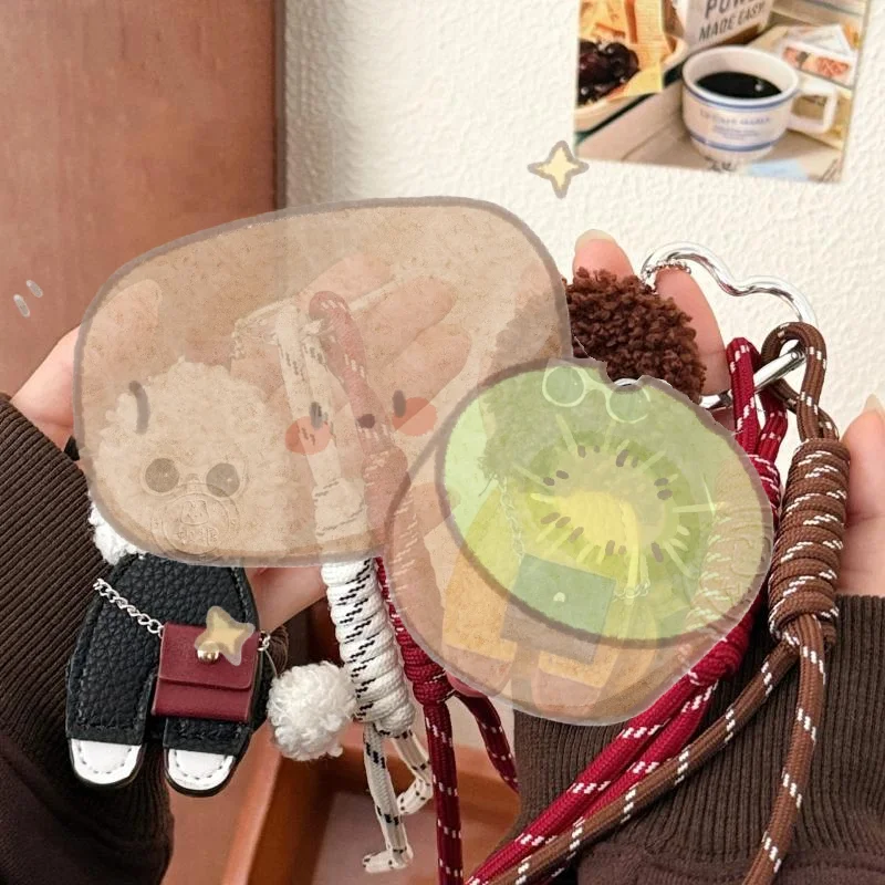 Niedlicher Cartoon-Plüsch-Teddy-Hund-Schlüsselanhänger, Kawaii-Lederpuppe, Anhänger, Rucksack, hängende Verzierung, Dekoration, Zubehör, Geschenke