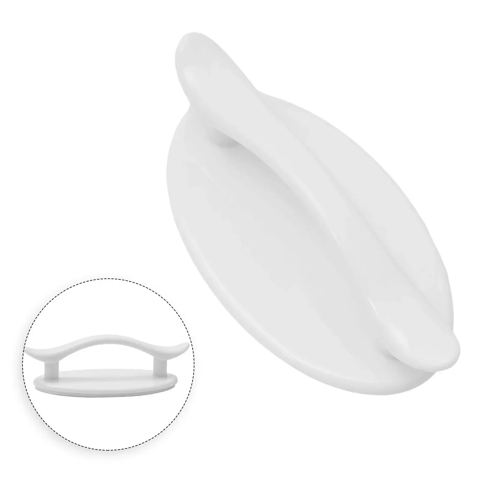 82x49 X29 Mm Door Handle Without Punching Holes Cabinets Curved Handle Drawers Refrigerators Sliding Handle For Doors