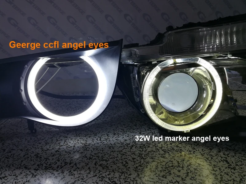 For BMW E65 E66 PRE FACELIFT 745i 745Li 760Li 760i 2002 - 2005 Ultra Bright CCFL Angel Eyes Kit Halo Rings Car Accessories