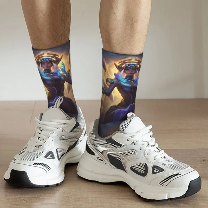 Fun Mens League Battle Game Legends Dress Socks Unisex Comfortable Warm 3D Print Crew Socks