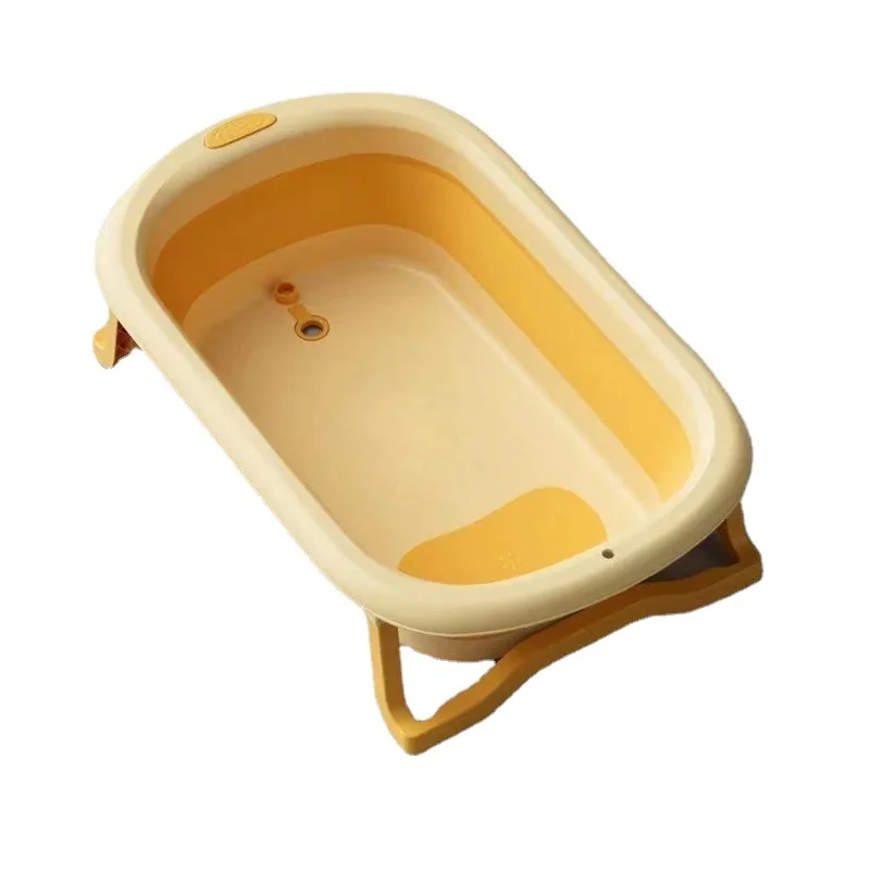 Baby Folding Tub Baby Tub Large Size Newborn Baby Products Bath Seat Bathtub Children\'s Baby Shower Tub Wash Basin Foldable