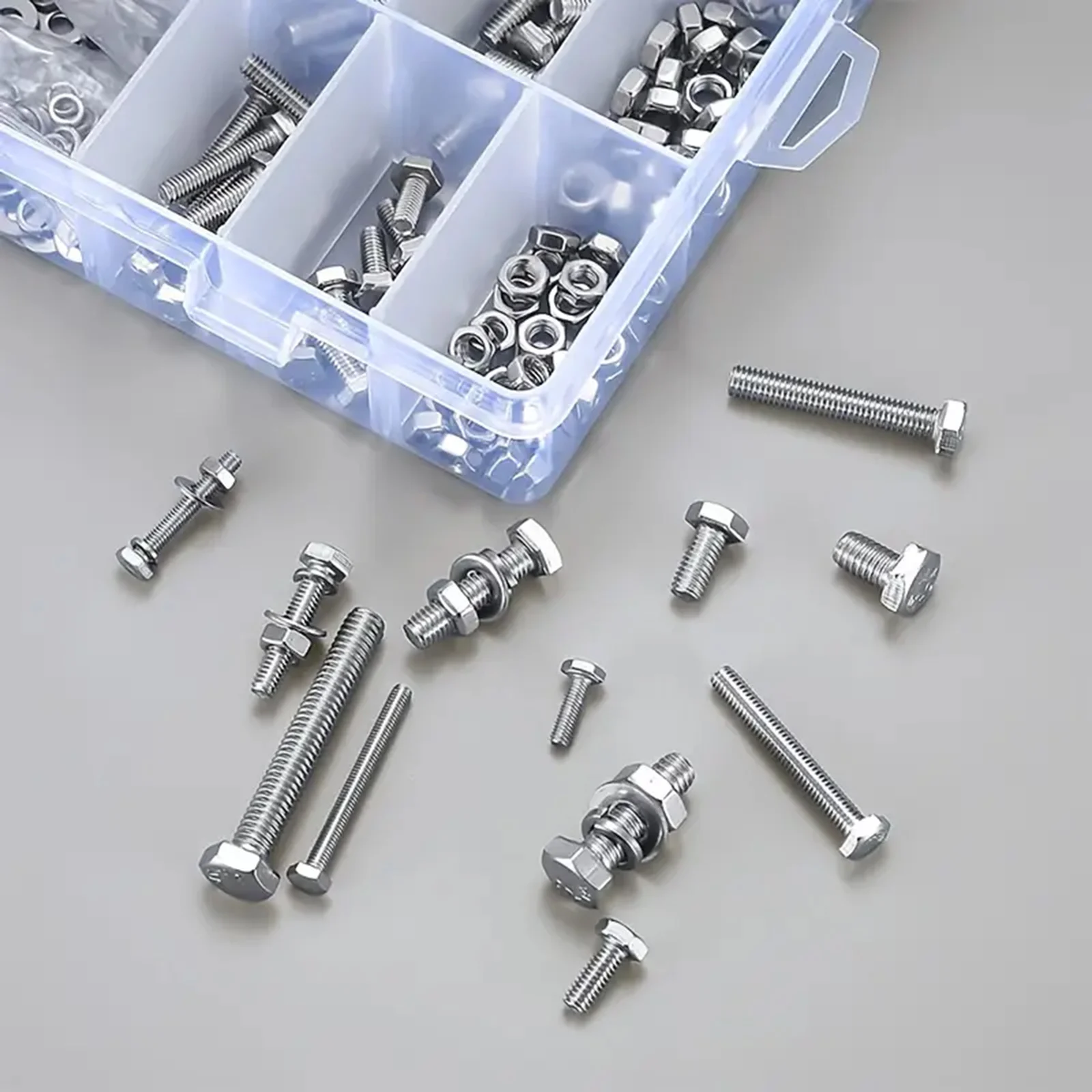 

Hex Nuts Assortment Kit Hexagon High Quality Nut For Screws Bolts Professionals Socket Head Cap Screws Nuts Assortment Kit