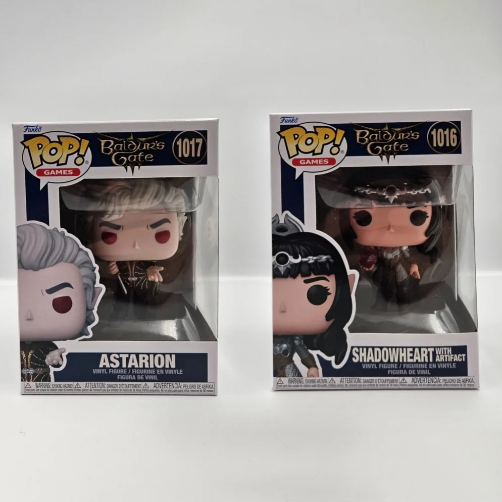 

Фигурка Baldur's Gate 3 Funko Pop Shadowheart Astarion, 4,25 дюйма, виниловые фигурки, Коллекционная ограниченная серия, игровая фигурка, игрушка в подарок