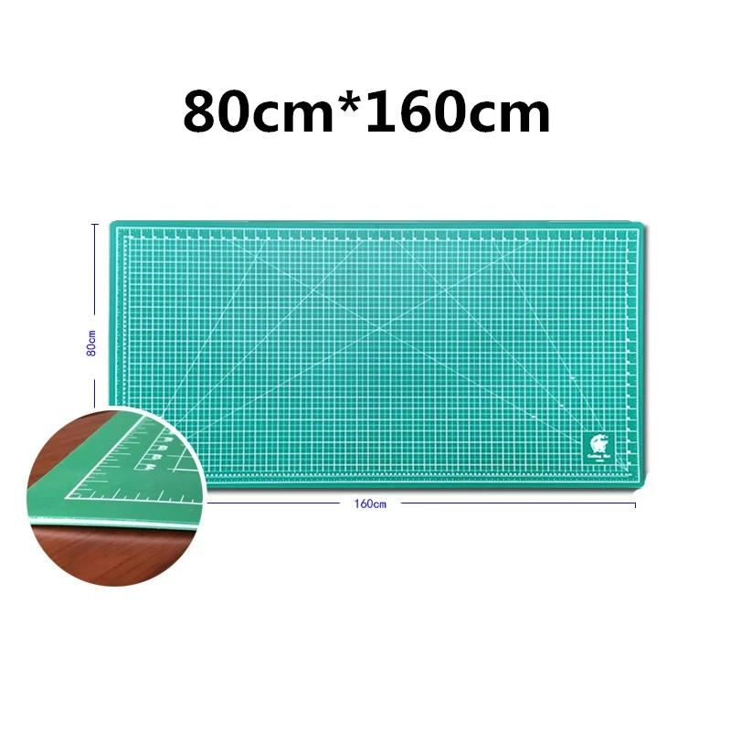 80cm×160cm Big Double-Sided Self-Healing PVC Cutting Mat Artist Manual Sculpture Tool Engraving Pad Office Home Carving Board