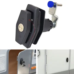 Compartment Door Locker PUSH POP Door Lock w/ 2keys For Swift Elldis Caravan Motorhome