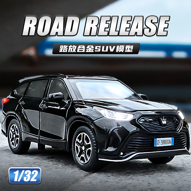 

1:32 Toyota CROWN LAND RELEASE Alloy Car Model Diecasts & Metal Toy Car Model Simulation Sound Light Collection Kids Gift