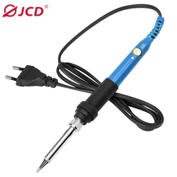 JCD 60W Electric Soldering Iron Adjustable Temperature 220V/110V Welding Solder Rework Station Heat Pencil Tips Repair Tools