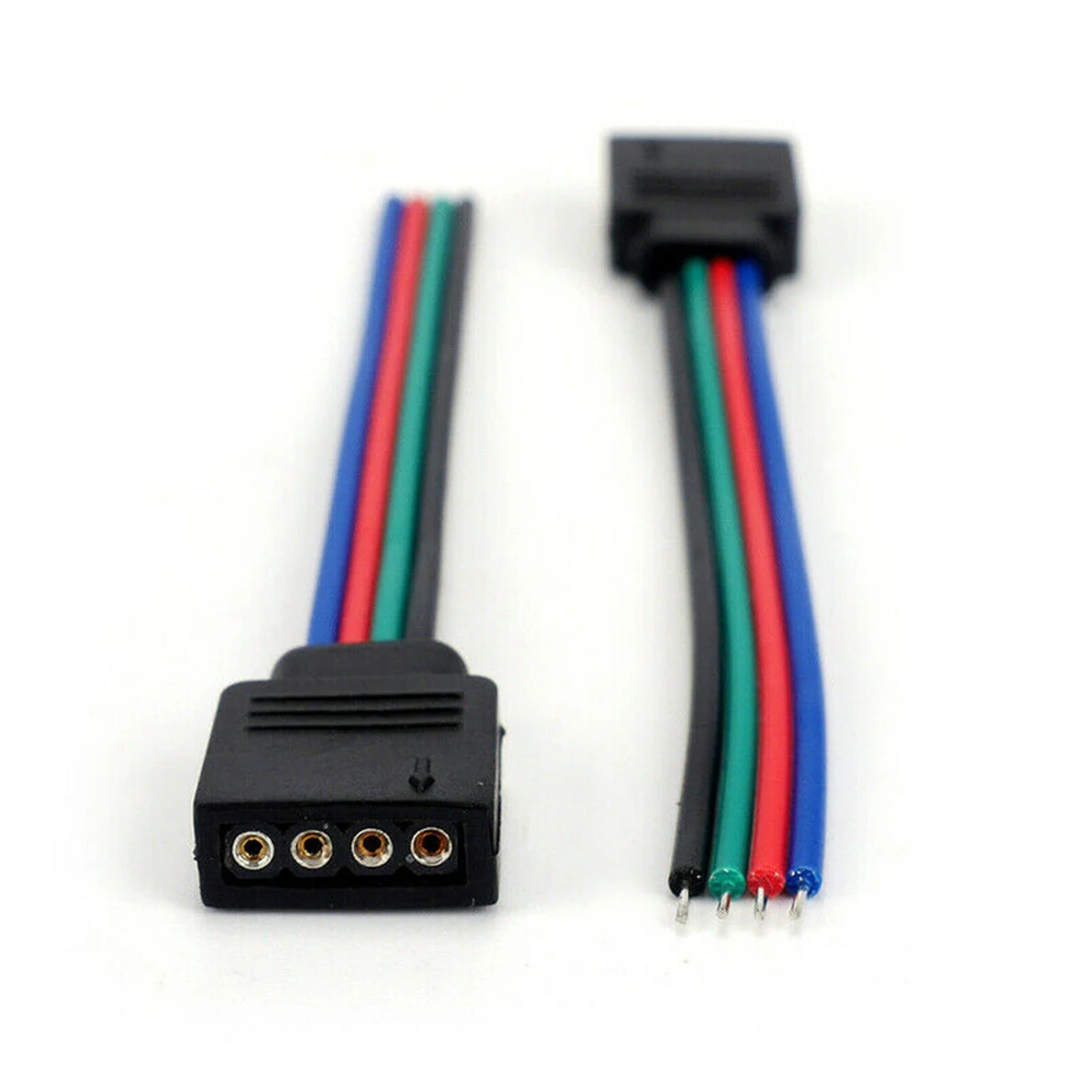 Hoge kwaliteit Praktische gloednieuwe Connector Kabel SMD3528/5050 Kabel Connector Vrouwelijke Flexibele Kit LED Licht Mannelijke Strip