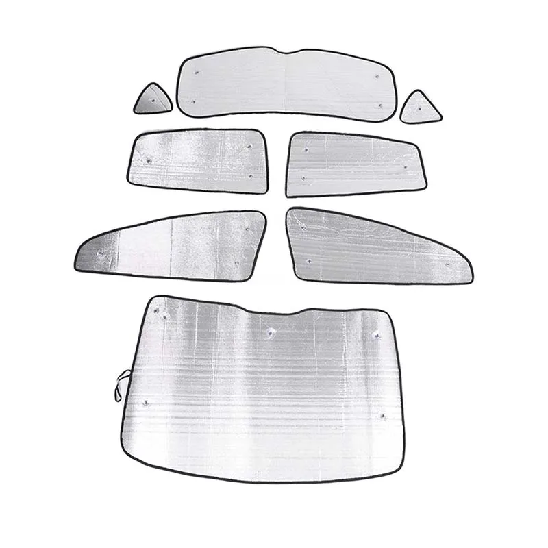 Car Sun Shade Glass Sunshade UV Protection Sun Visor Full Window Heat Shield Car Accessories For SEAT Leon 1P PQ35 2008-2012 6