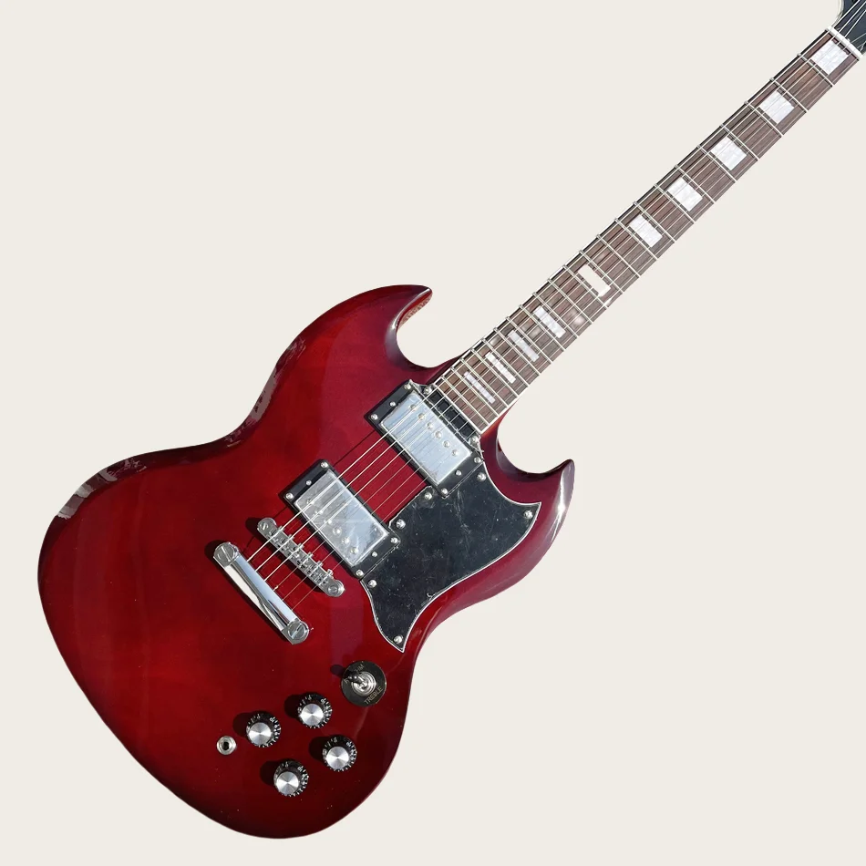 Made in China, SG High Quality Electric Guitar,Chrome Hardware, free delivery