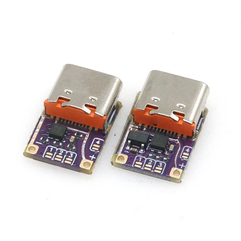 

1Pcs Trigger PD To DC Type C Interface PD3.0 PD3.1 QC3.0 Deceiver Fast Charging Module DC 5/9/12/15/20/28/36/48V Voltage