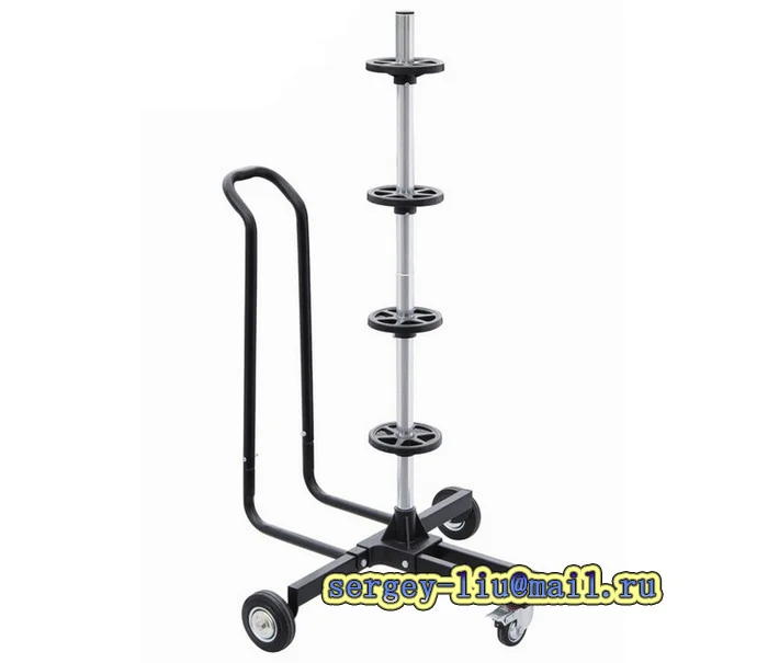 High Quality Vertical Type Tyre Holder Factory Supply Tire Rack