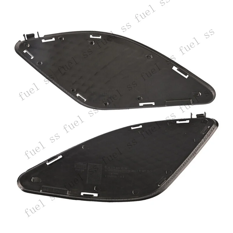 S+ Protective Front Pair Side Bezel Cover Grille for Mercedes CLA W117 Black Color