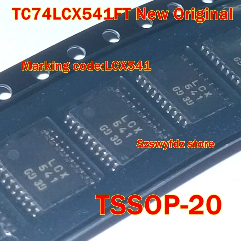 

TC74LCX541FT TSSOP-20 Marking code:LCX541 New Original Low voltage eight-way bus buffer