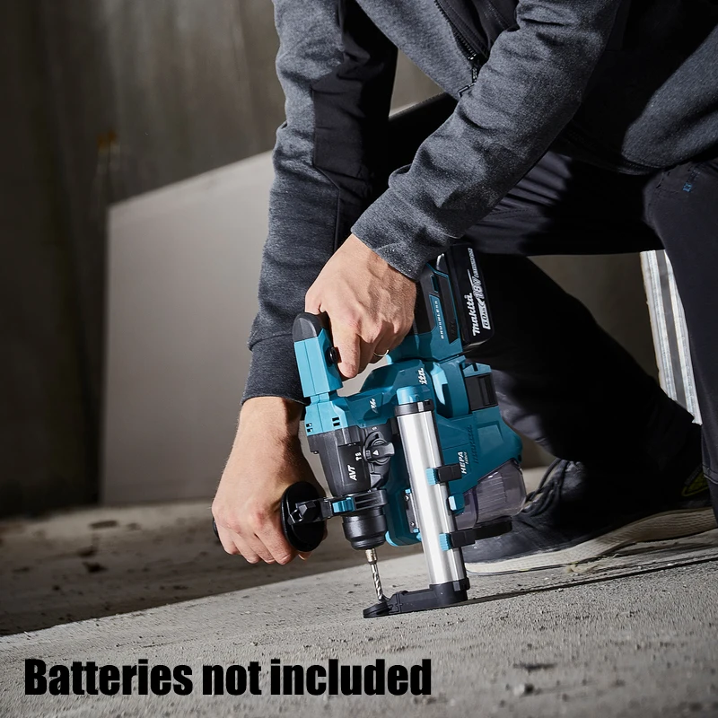 Imagem -03 - Makita Dhr183 Dx16 Martelo Elétrico Avt 18v Bateria de Lítio Furadeira de Impacto Broca de Martelo de Poeira Compacta