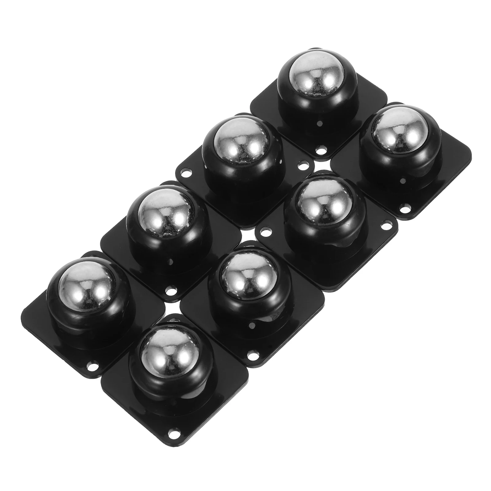 

8pcs Furniture Casters Self Adhesive Wheels for Heavy Duty Silent Swivel Pulley Hardware Rolling Wheel Bearings