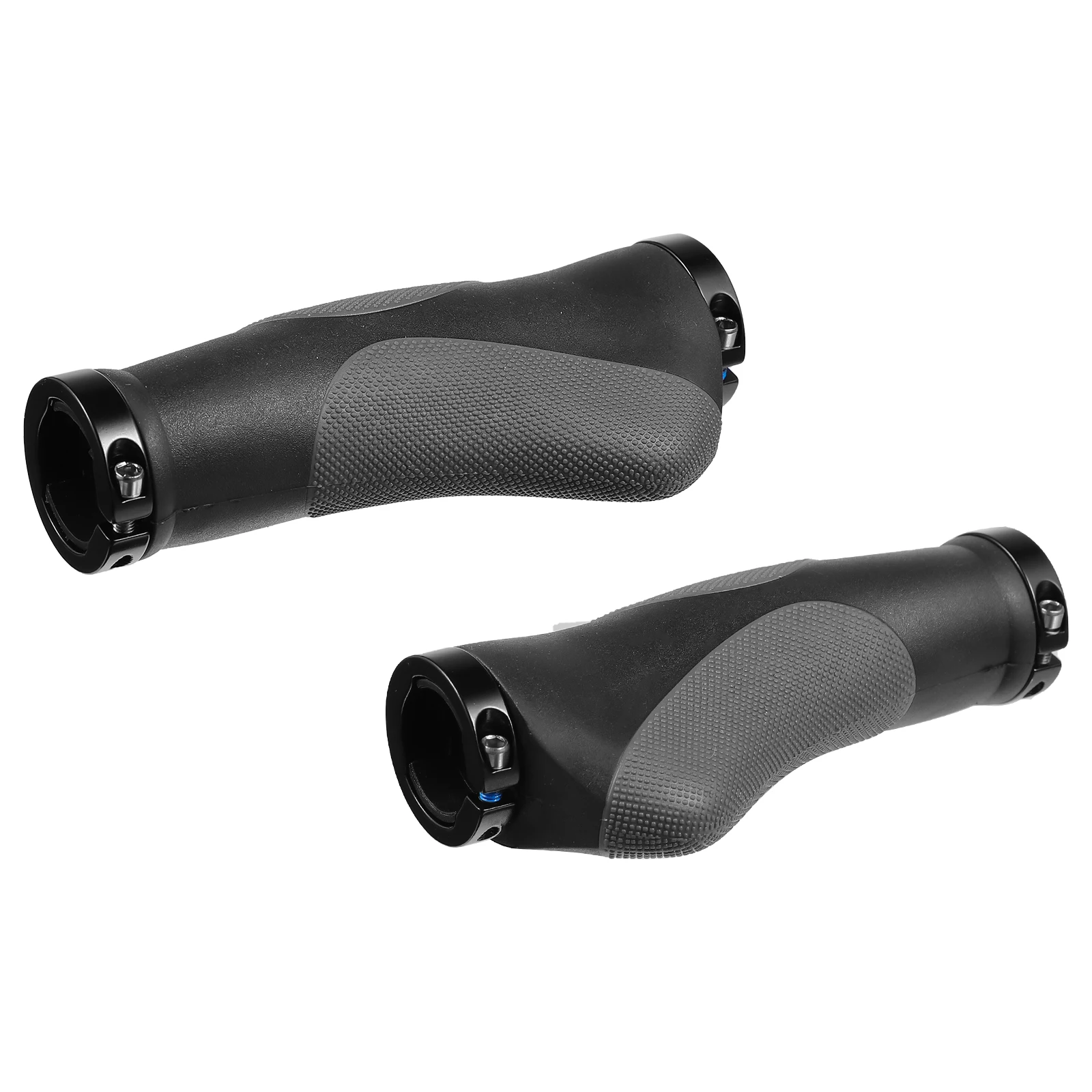 

1 Pair Premium Bicycle Handlebar Grips Ergonomic Non-Slip Alloy Plastic Comfortable For Mountain Road Folding Bikes Durable Grip