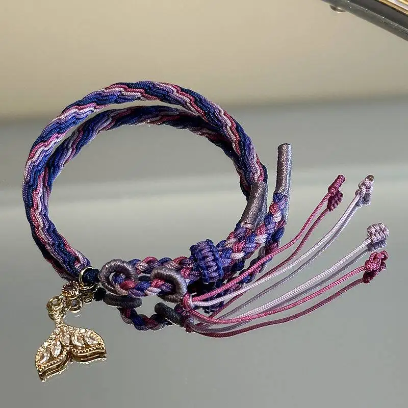 2026 Love and Deepspace Anime Game Spot Cos Sylus Zayne Rafayel Xavier Unisex Cute Woven Bracelet Casual Accessories Gift