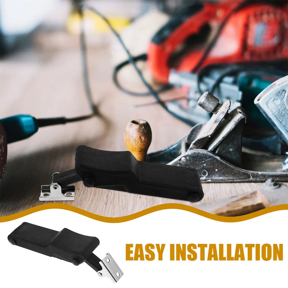 ยางกันกระแทกแบบยืดหยุ่น 2 ชิ้น และตัวล็อคฝากระโปรงเครื่องยนต์เหล็ก สำหรับงานหนัก ตัวล็อคแบบยืดหยุ่นสำหรับกล่องเครื่องมือในรถยนต์ ช่วยดูดซับแรงกระแทก