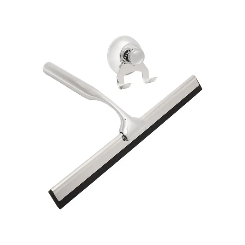 Customer Favorite Shower Squeegee, Stainless Steel Squeegee Shower Cleaner For Shower Doors, Bathroom, Window And Car Glass