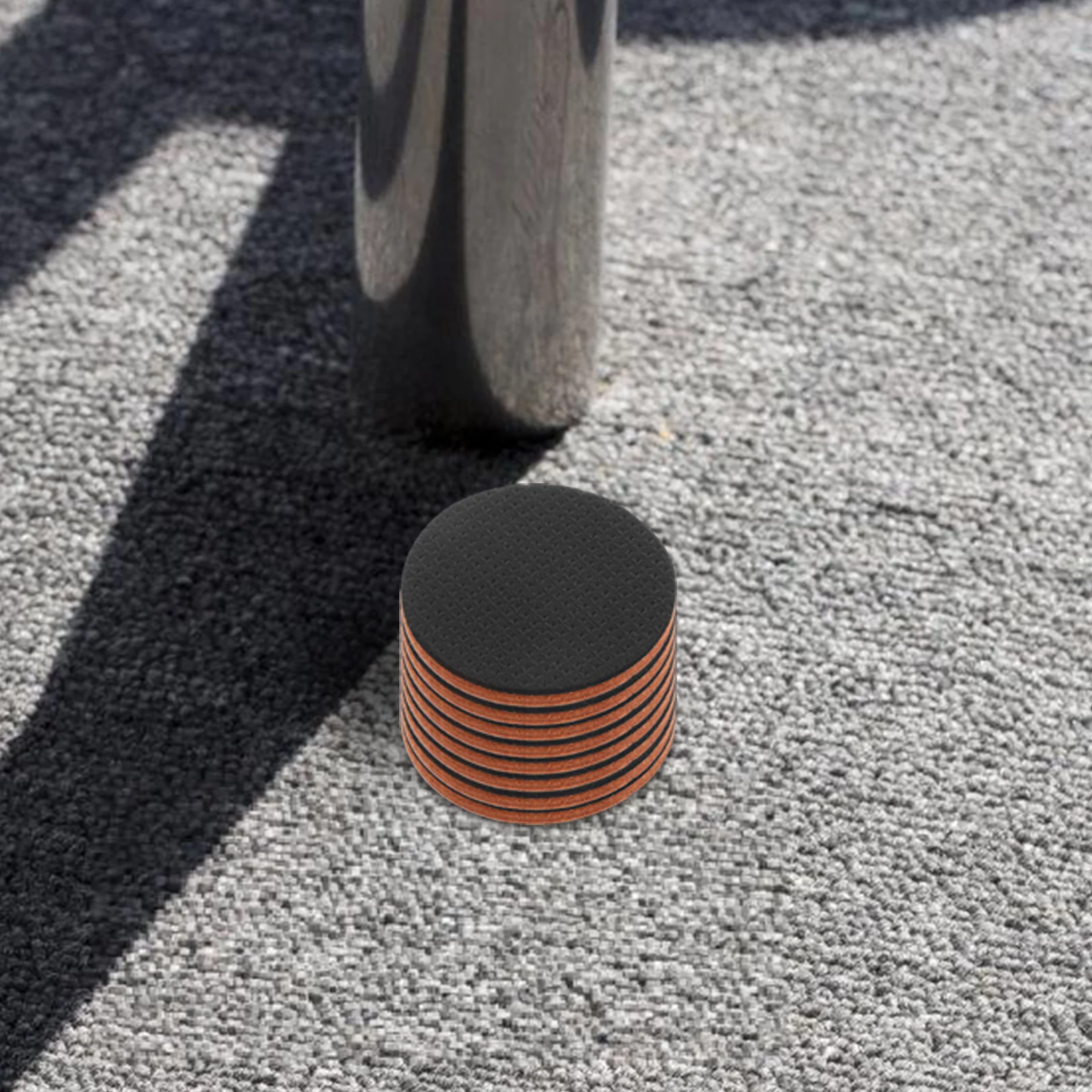 16 قطعة منصات الأثاث ورأى عدم الانزلاق الذاتي لاصق كرسي الساق حافظات الأرضية الأثاث المستديرة القابضون لبلاط الخشب الصلب صفح #1