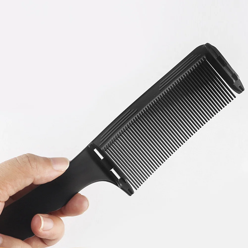 

1Set Curved Plastic Barber Hair Cutting Comb Clipper Guide Professional Styling Comb Men Parting Combs Combs for Men