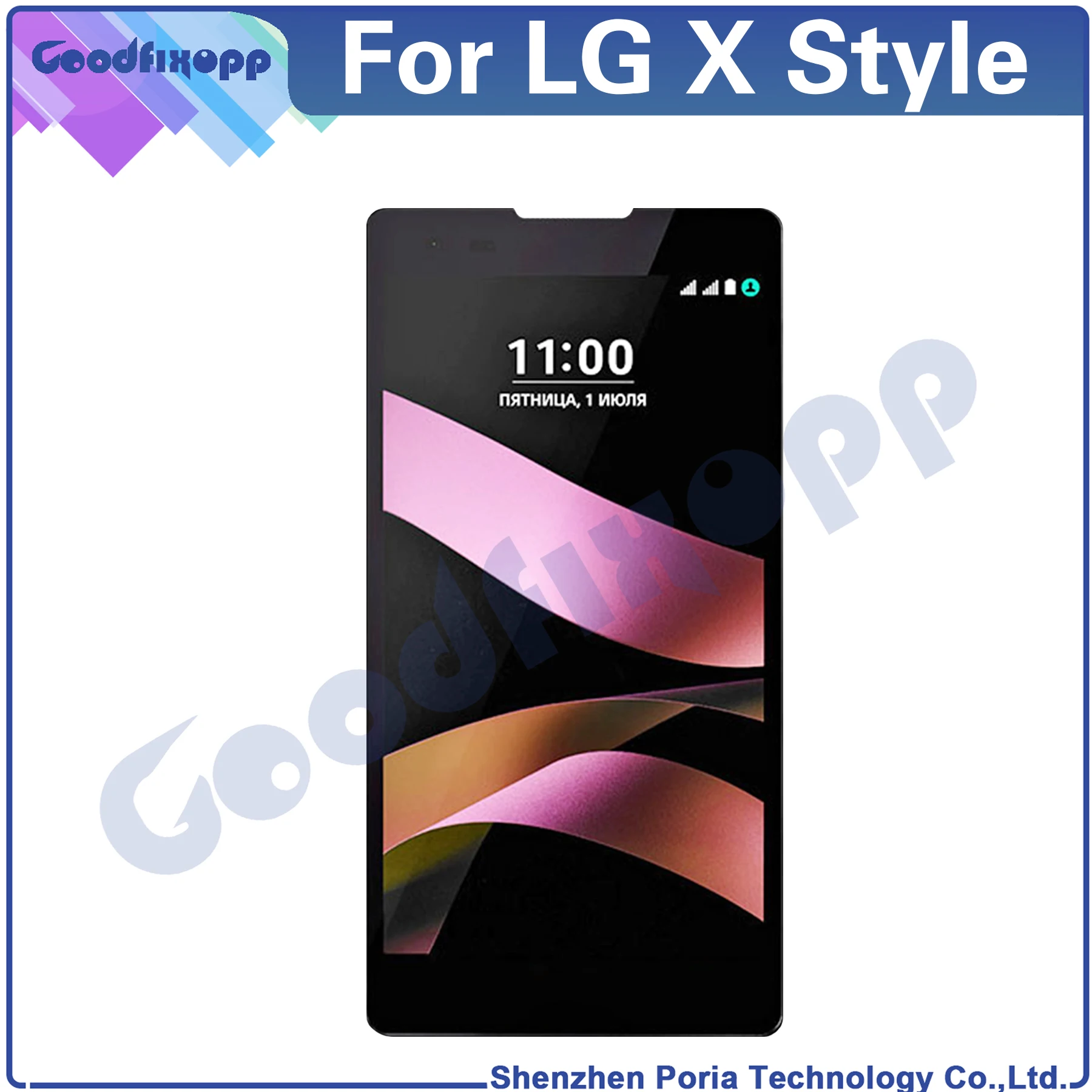 For LG X Style K200 LCD Display Sensor Touch Screen Digitizer Assembly Replacement