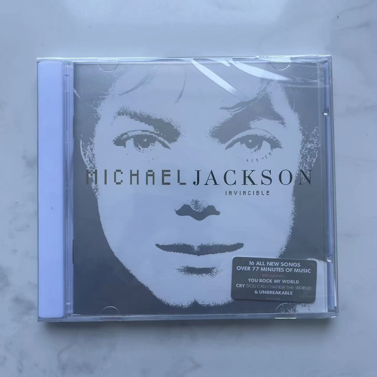 MJ Michael Jackson Music CD Invincible Album You Rock My World