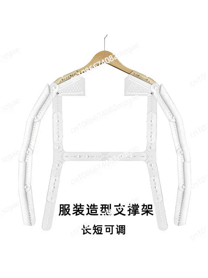 Clothing hanging hanger fashion photo props multi-functional adjustable bracket display rack clothes modeling support