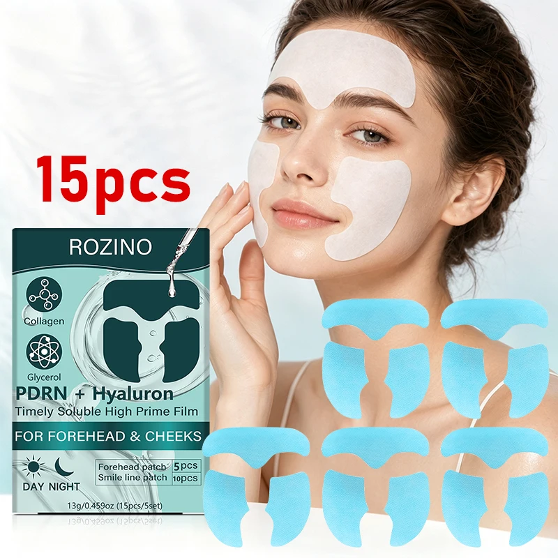 15Pcs/30Pcs/45Pcs Day and Night Moisturizing Soluble Mask - Dissolvable and Highly Effective for Moisturizing, Effective Skincare Day and Night, Hypoallergenic, Fragrance-Free, for Forehead and Cheeks, Highly Effective Moisturizing, Makes Skin Smoother and Firmer, Mask, Facial Skincare Product, Perfect for Daily Beauty and Skincare, Suitable for Both Men and Women