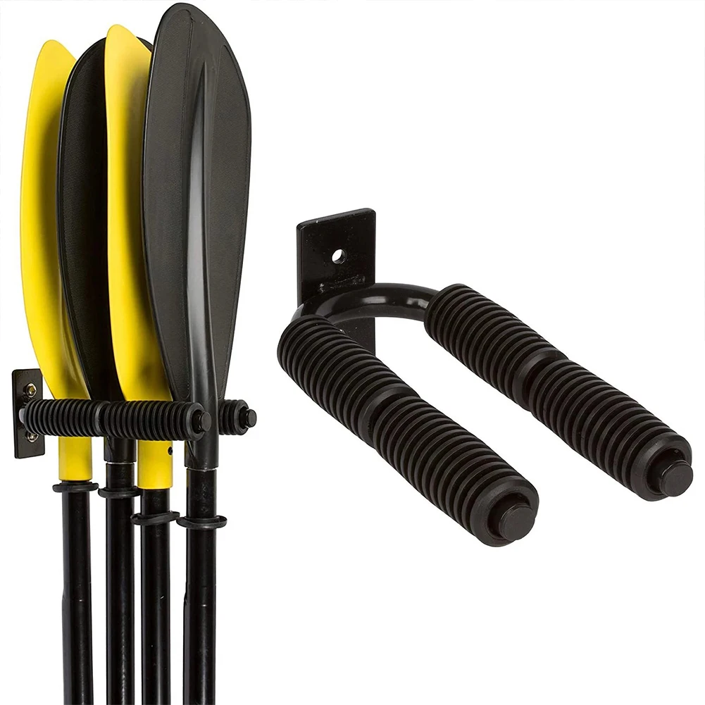 กีฬา Kayak Paddle Rack เรือ Paddle Storage Rack Wall Mount อุปกรณ์เสริมผู้ถือ Paddle อุปกรณ์เสริมสําหรับเรือแคนู