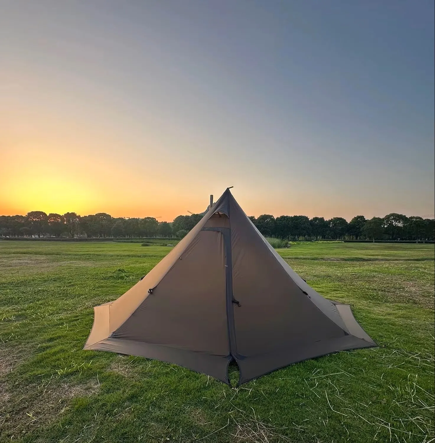 Camping Hot Tent With Wood Stove Jack Winter Teepee Tent 4 Season Backpacking Waterproof Tent For Survival Hunting Fishing