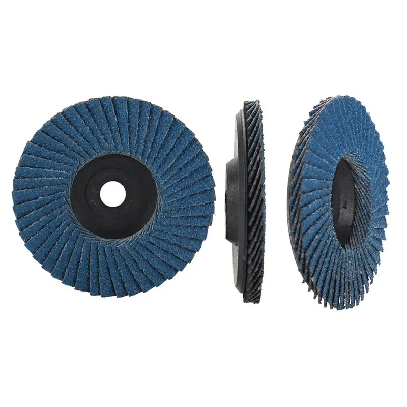 

SOFT-75Mm Flat Flap Sanding Disc Mini Grinding Wheel Rotating Abrasive Polishing Disc For Angle Grinder Metal Wood Grinding