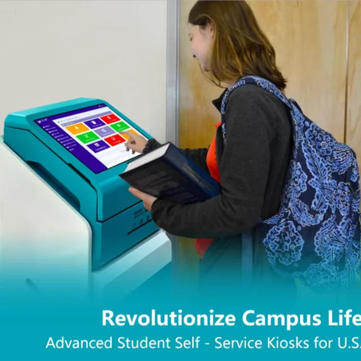 

The Leading Self-Service Kiosk mostly suitable for Universities, Colleges & Schools, offices and admin
