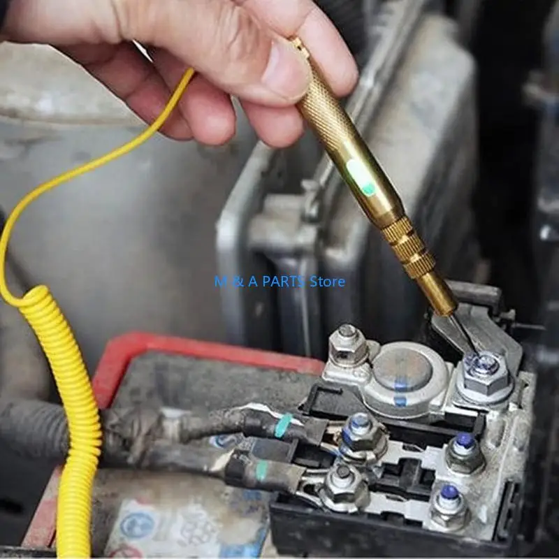 U1JF Heavy Duty DC6V 12V 24V Circuit Tester Light Automobile Electrical Testing Tool Current Tester
