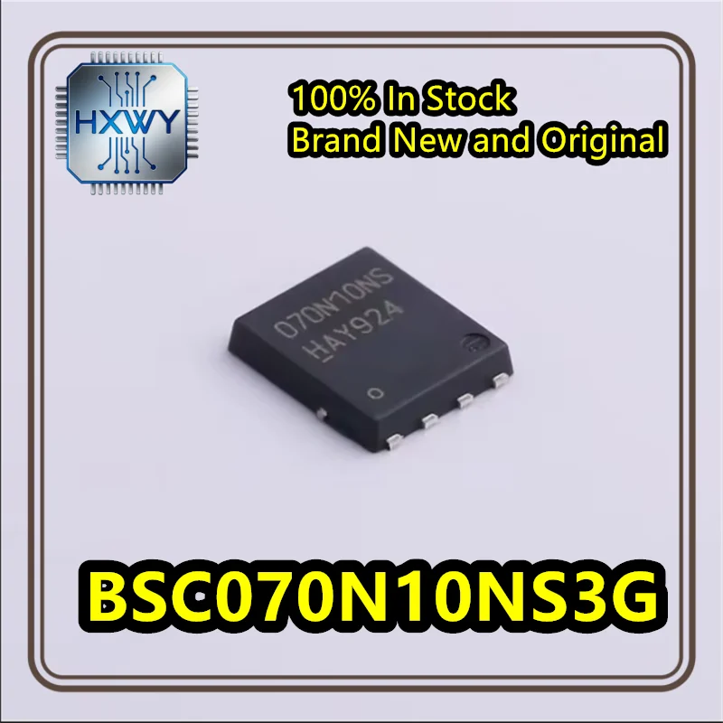 (10/50 units) BSC070N10NS3G 070N10NS TDSON-8 1 N-Channel 100V 90A MOSFET Brand New Original In Stock Electronic Device IC