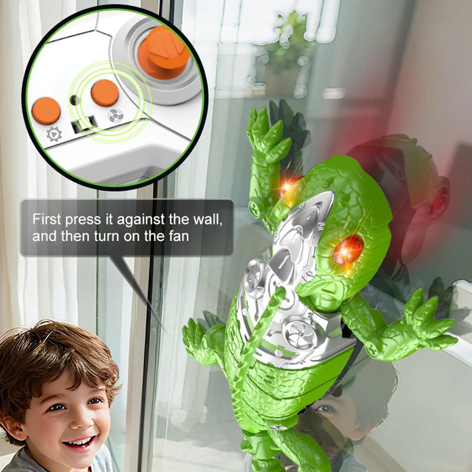 Electric Remote Control WallClimbing Toy Lizard Gecko Animal BionicToys For Children Boys Girls Novelty Gift Wall Game Toy