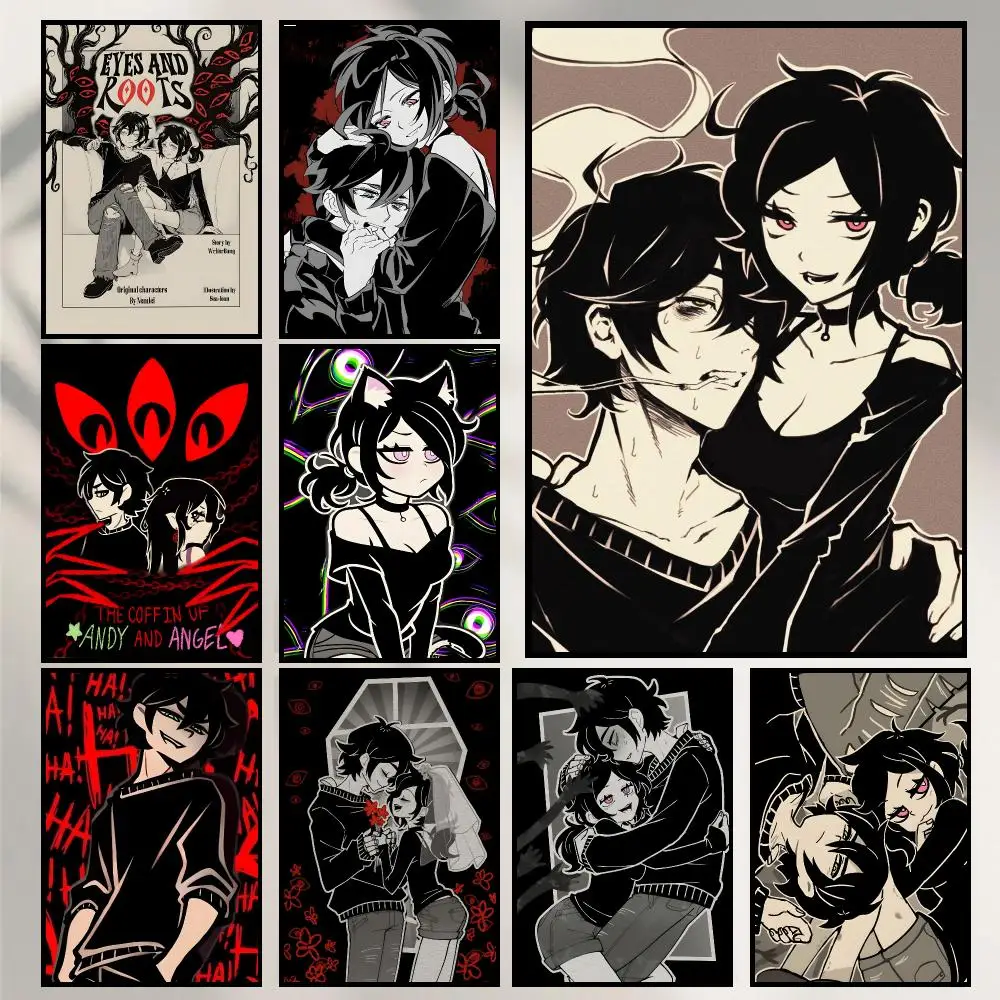 The Coffin Of Andy And Leyley Poster Wall Art Print Art Suitable For Living Room Bedroom Bar Parlor Home Decoration Gift