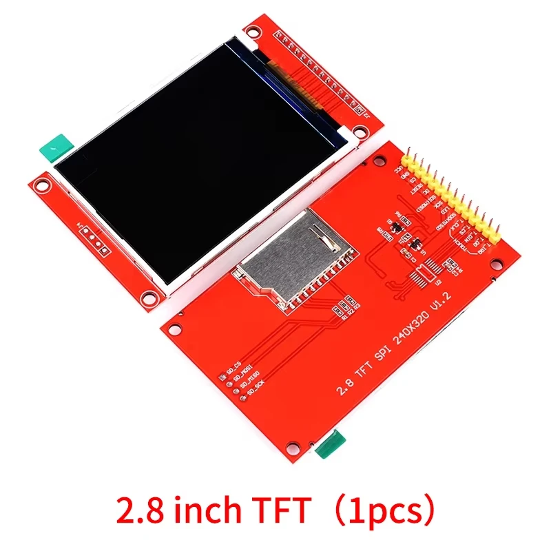 TFT LCD Display Modul 1,44/1,8/2,0/2,4/2,8 Zoll IPS 7-Pin SPI Bildschirm ST7735/ILI9341 Treiber Touchpanel 320x240 Für Arduino ESP32