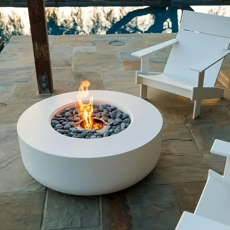 Outdoor Camping Fire Pit, Courtyard & Garden Bonfire Stove, Villa Home Indoor Heater